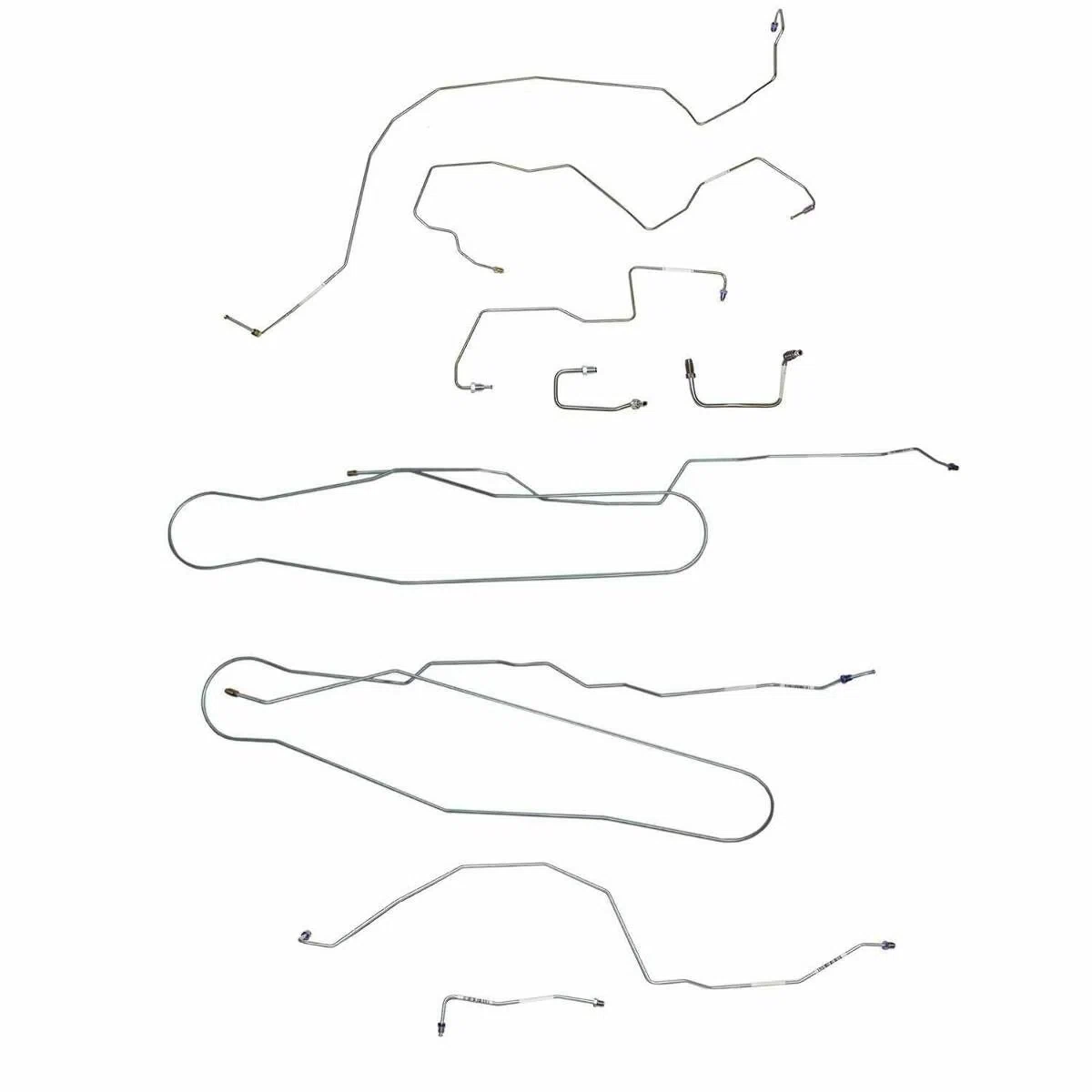 2011-2016 Ford F-350 Complete Brake Line Kit Crew Cab Short Bed Stainless CBK0691SS